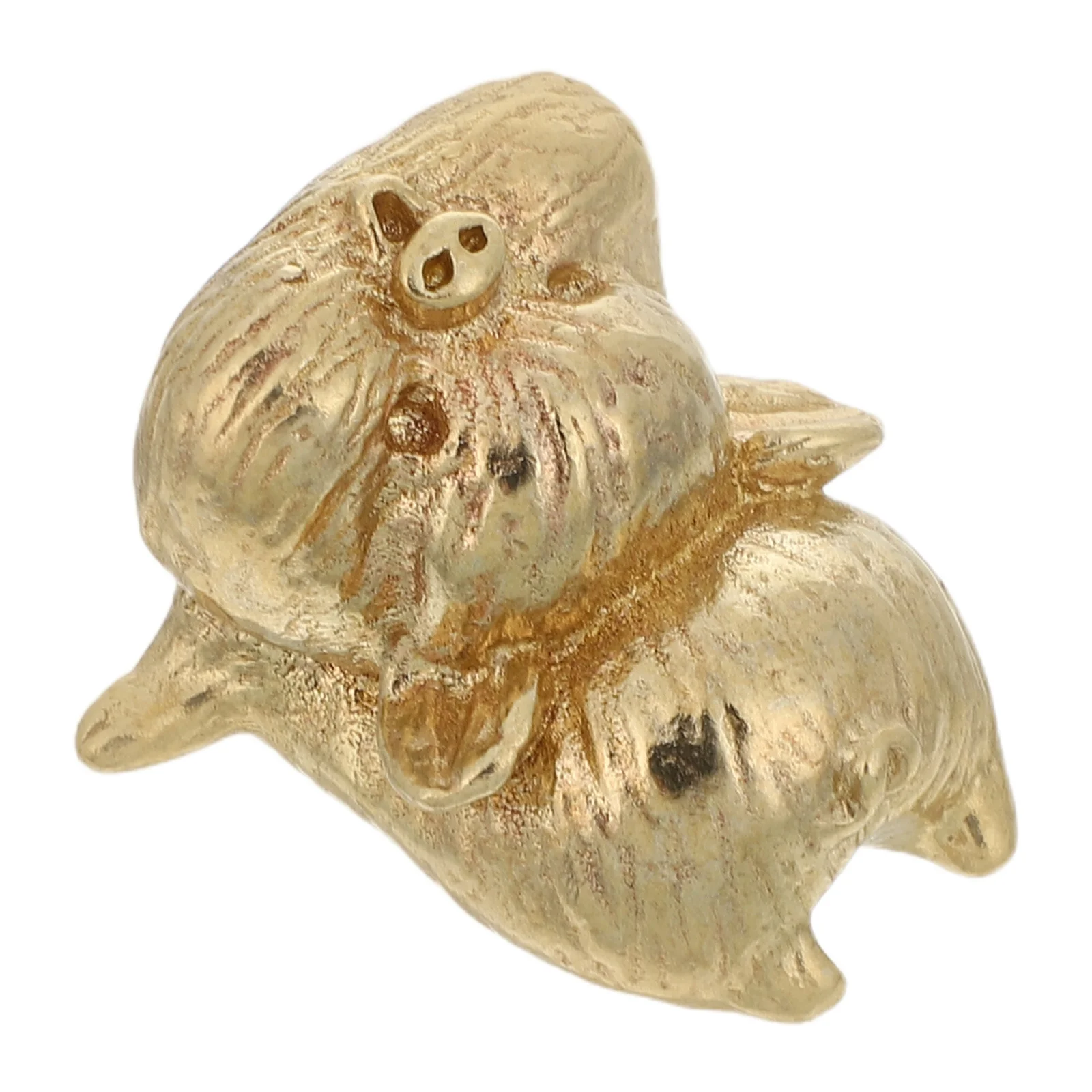 

Pig Animal Door Handle Brass Vintage Pull Handle Retro Style Decorative Barn Door Handles for 's Room Nursery Bedroom