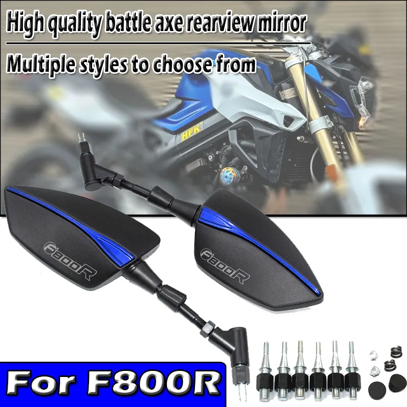 

8/10mm Universal Adjustabale Rearview Rear View Mirrors Side Mirror For F800R F800 R 2019 2011 2012 All Year
