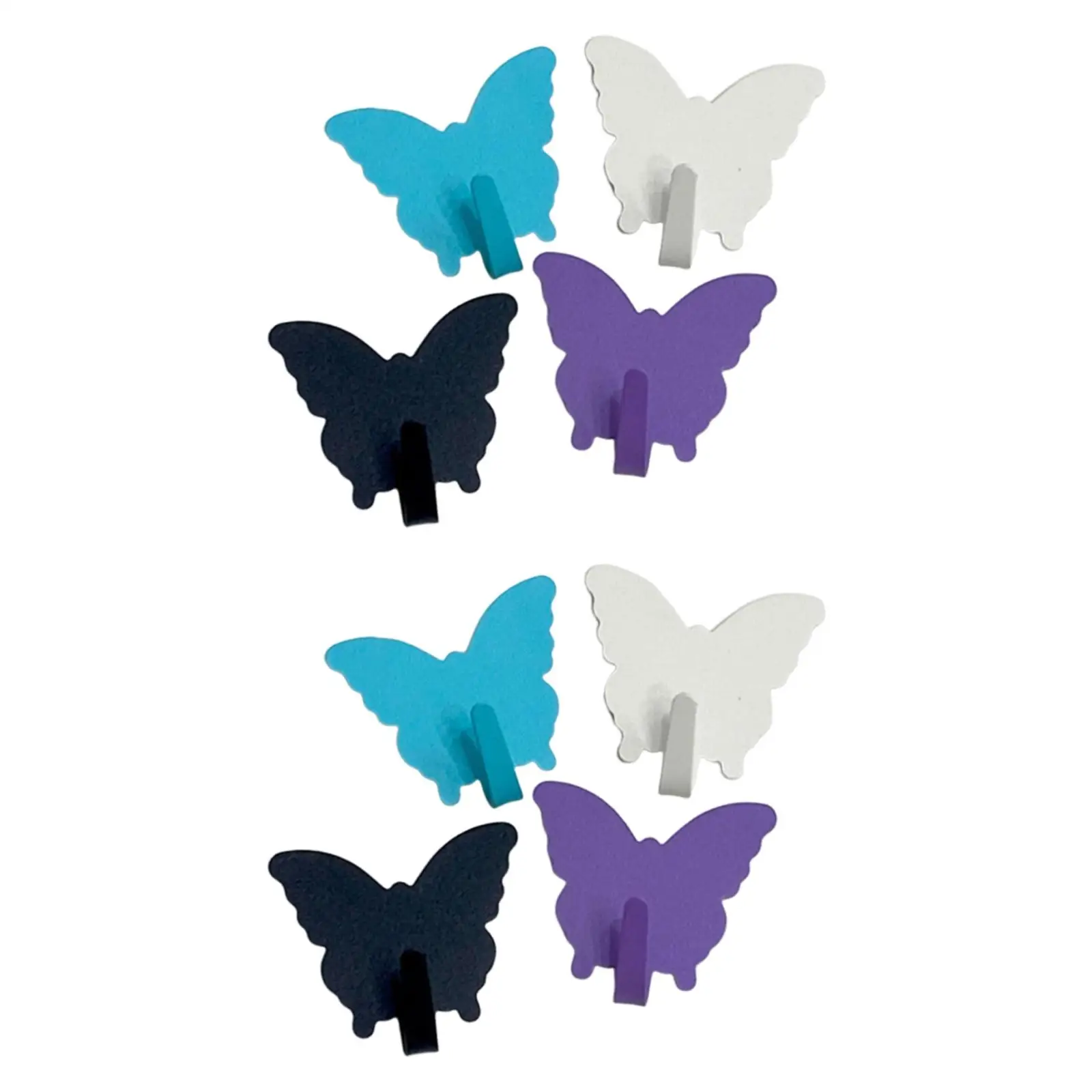 8x Single Wall Hanger Gift Sturdy Gifts Multifunctional Decorative Hat Rack