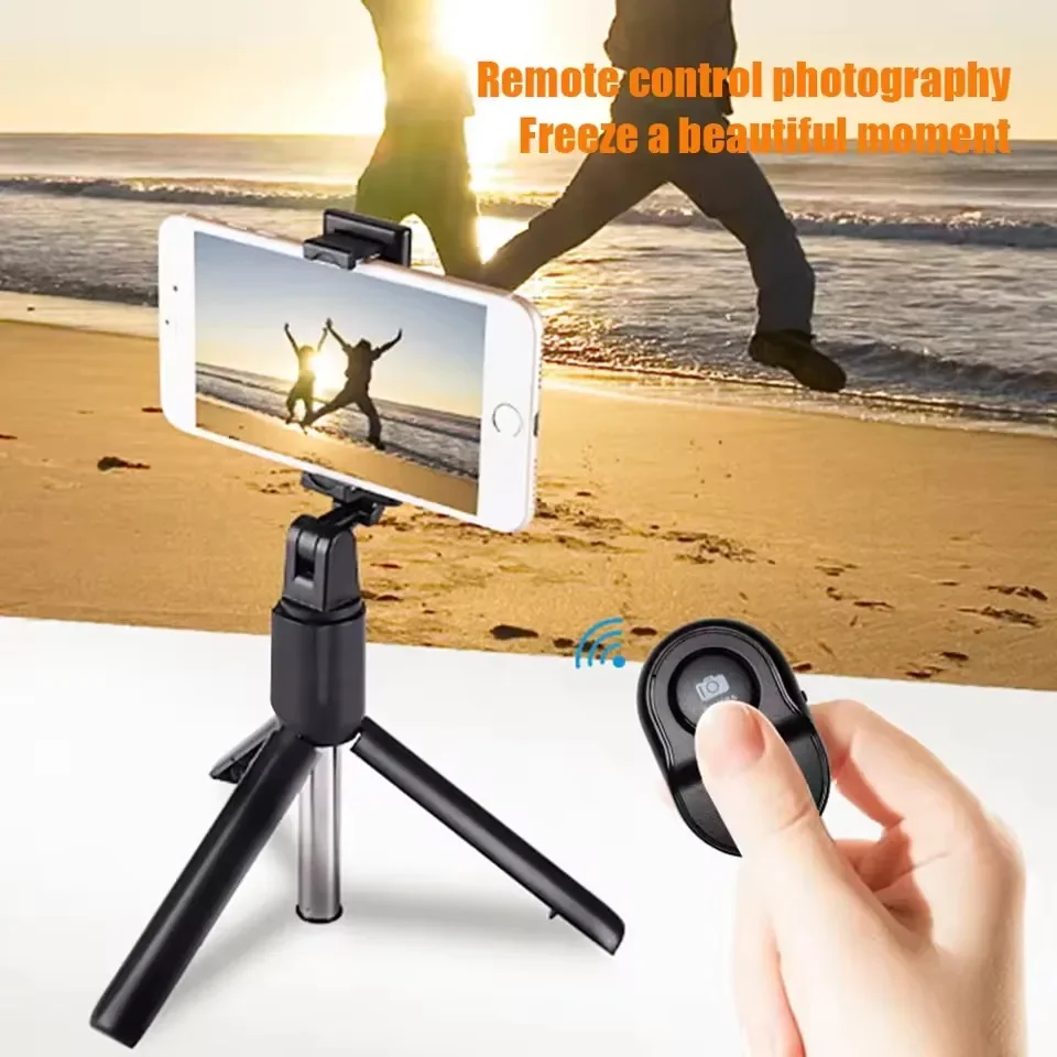 ZLRLMHY Self-timer Camera Stick Shutter Mini Bluetooth-compatible Remote Control Button Wireless Controller Release Phone Selfie