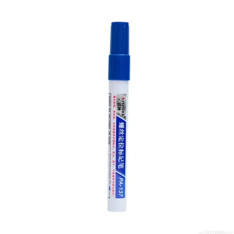 

D5BB 3mm Round Tip Screw Positioning Marker Pen For Marking on Metal Plastic Paper