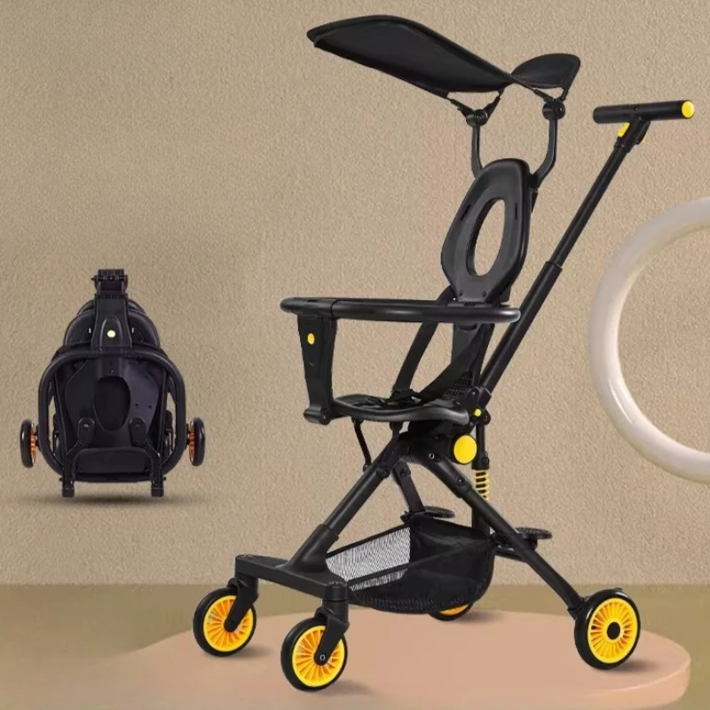 

Складная детская коляска: легкая, двусторонняя, многофункциональная и удобная коляска-трансформер для малышей