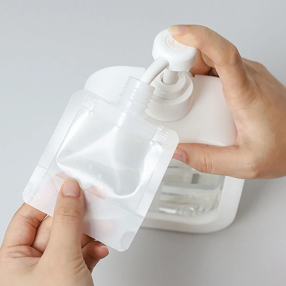 

1Set Small Essential Lotion Sub-Packing Bag Lightweight Travel Storage Pouch Leakproof for Shampoo Conditioner Lotion