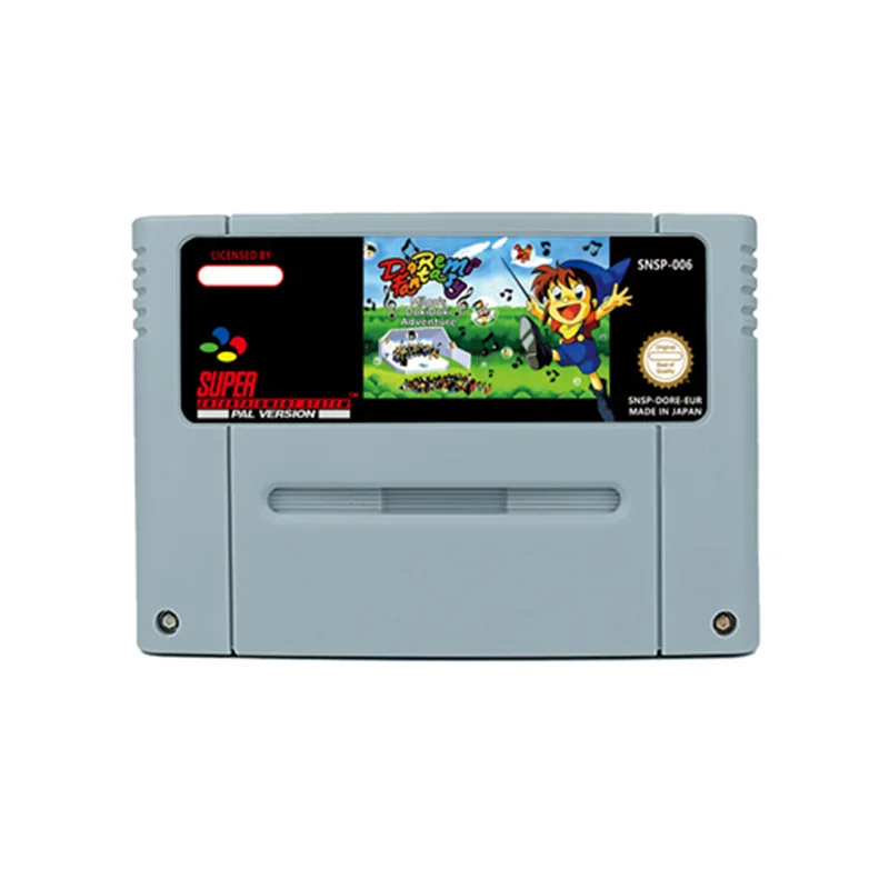 DOREMI Fantasy Milon's Quest Action Game for SNES 16 BitRetro Cart Children Gift