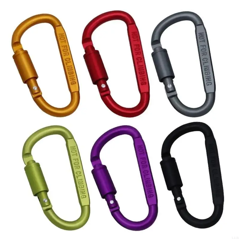 Heavy Duty Twistlock D-Shape Buckle Rock Climbing Carabiner Replacement 