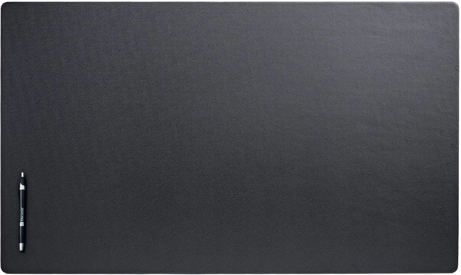 

Leatherette Conference Table Pad - Luxury Leather Desk Blotter For Writing - Padded Executive Desk Surface Protector - (Black,