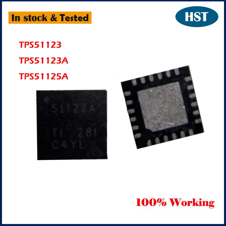 

10 шт./лот, новый оригинальный TPS51123RGER TPS51123ARGER TPS51123 51123A TPS51125A чип IC чипсет