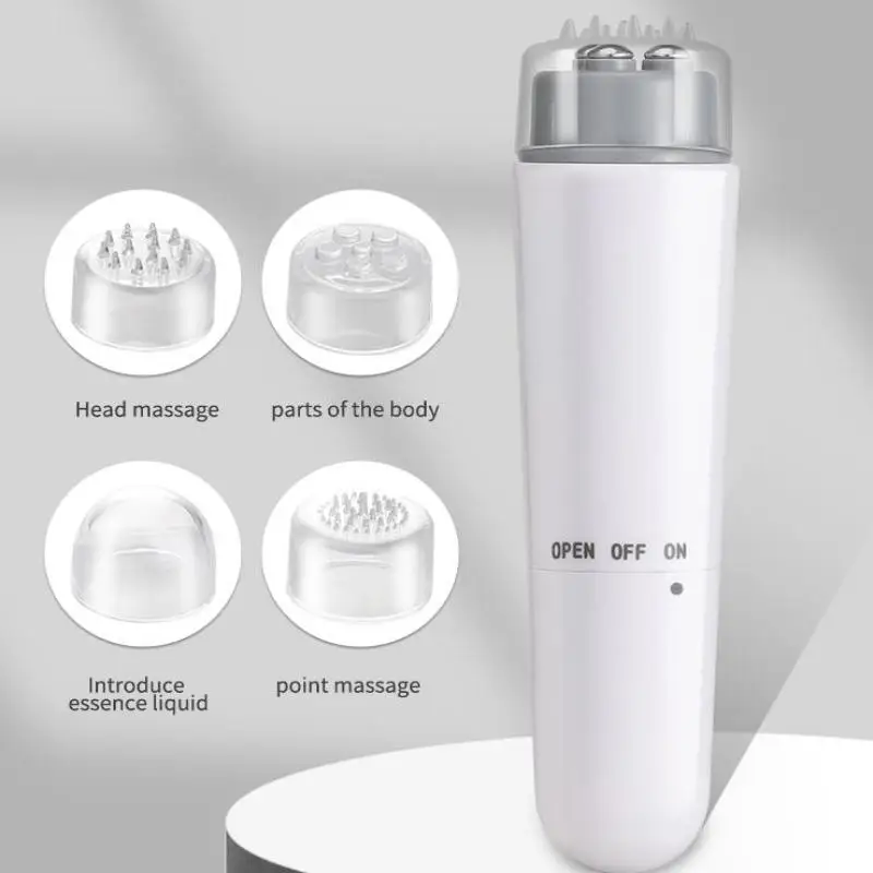 4 In 1 Electric Facial Massager Micro Vibration Eye Beauty Instrument for Eye Dark Circles Bags Puffiness Care