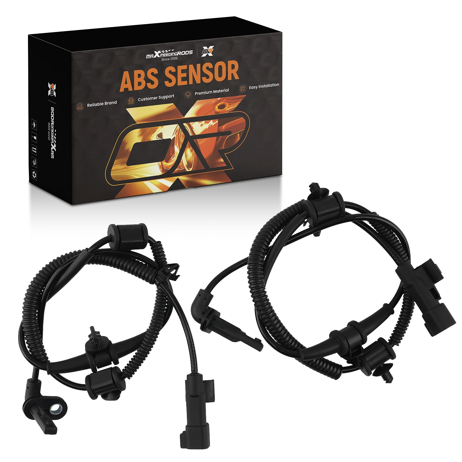 

2x Front ABS Speed Sensor for Buick Verano Chevy Cruze 13329258 ALS2055 13329258 12842463 1247004