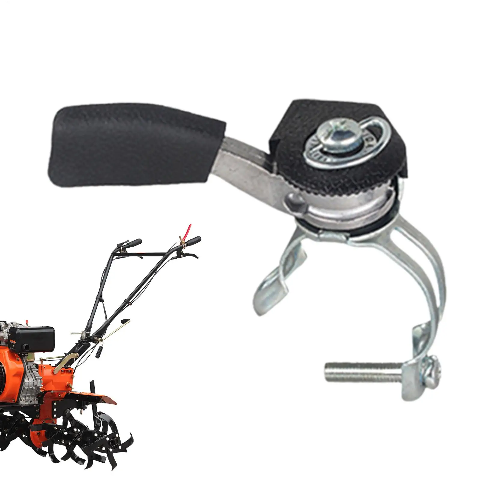Throttle Control Lever, Universal Lawnmower Throttle Lever Fit for 23~27mm Handlebar Garden Agriculture Supply