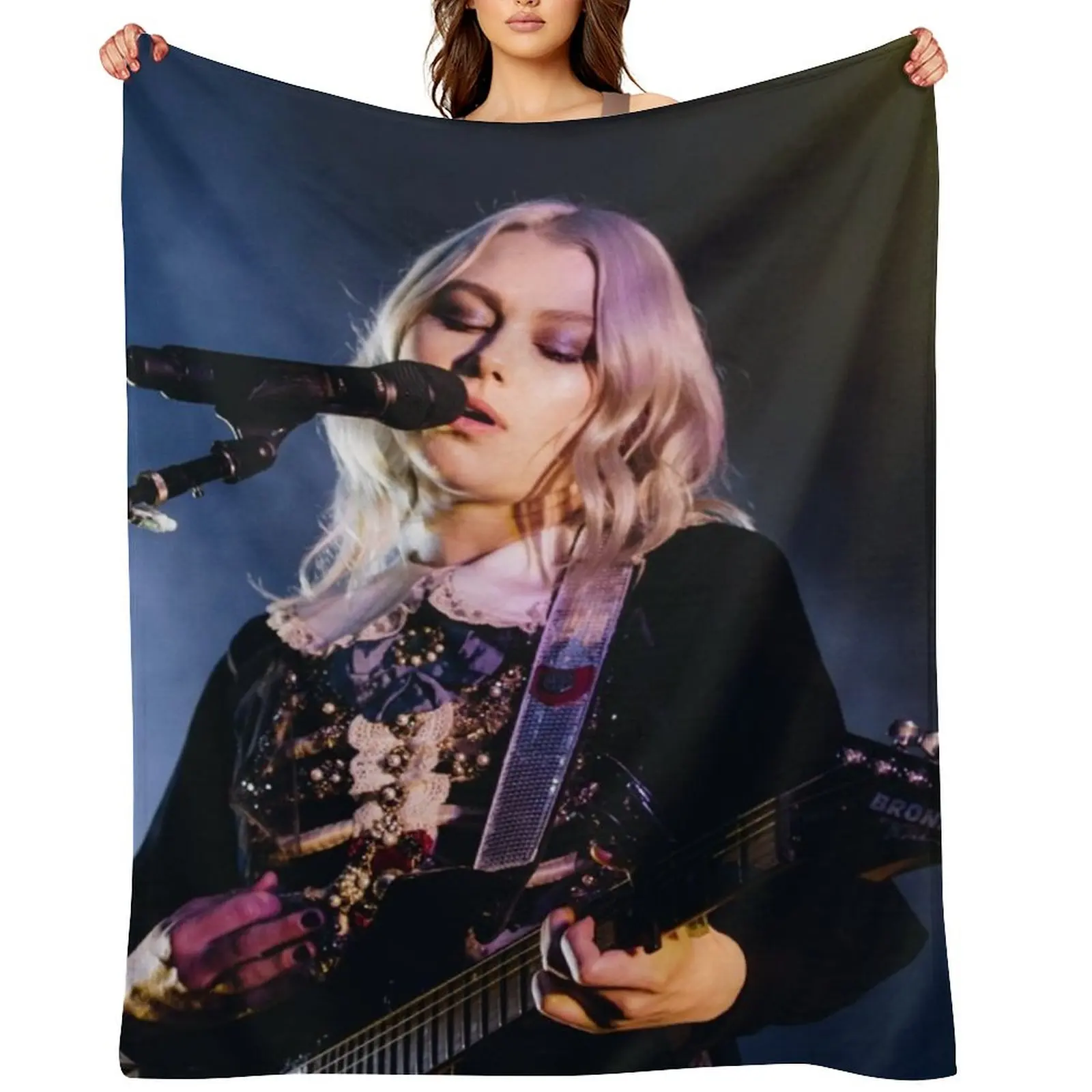 

Phoebe Bridgers Announces 2022 Tour Dates Memories Throw Blanket Designers Bed Fashionable Softest for sofa Blankets