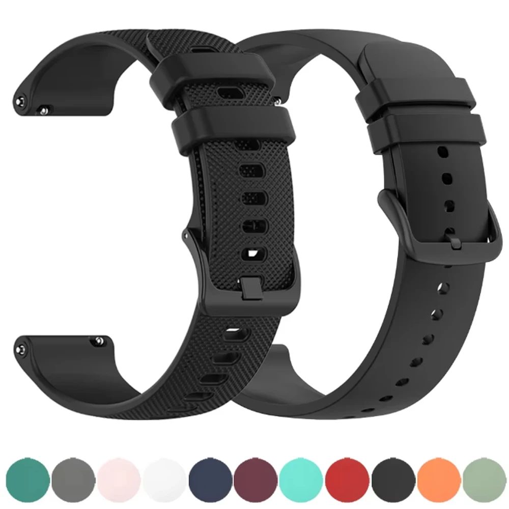 �y�Z�[�����z20mm 22mm�V���R���X�g���b�v Garmin Venu 3�AForerunner 265�A255�A245�A165 Music�AVivoactive 4�AVenu2 Plus�Ή� �u���X���b�g/�x���g