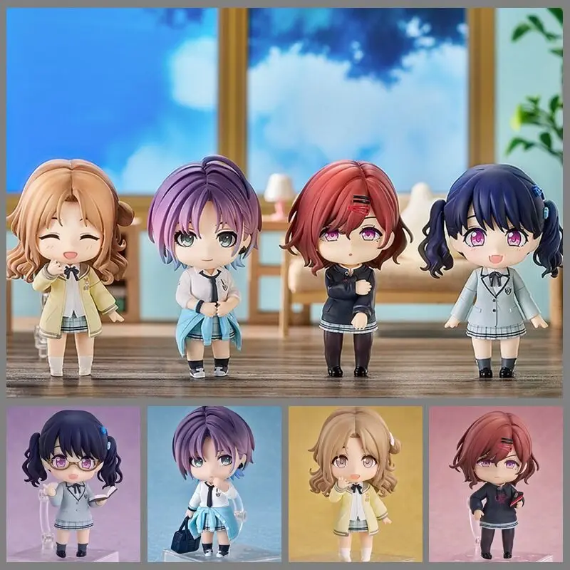 Figura de Acción Nendoroid Serie 10CM Idolmaster Shiny Colors, Linda Figura Chibi Multifacial Coleccionable, Decoración de Escritorio, Regalo para Otakus