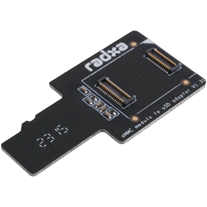 EMMC to USD Board EMMC to USB (MicroSD) Adapter Board MicroSD EMMC Modules for ROCK PI 4A/4B-DTB1