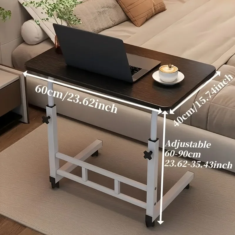 Mobile phone lift desk, computer desk, adjustable height, bedside computer desk, sofa side desk suitable for bedrooms