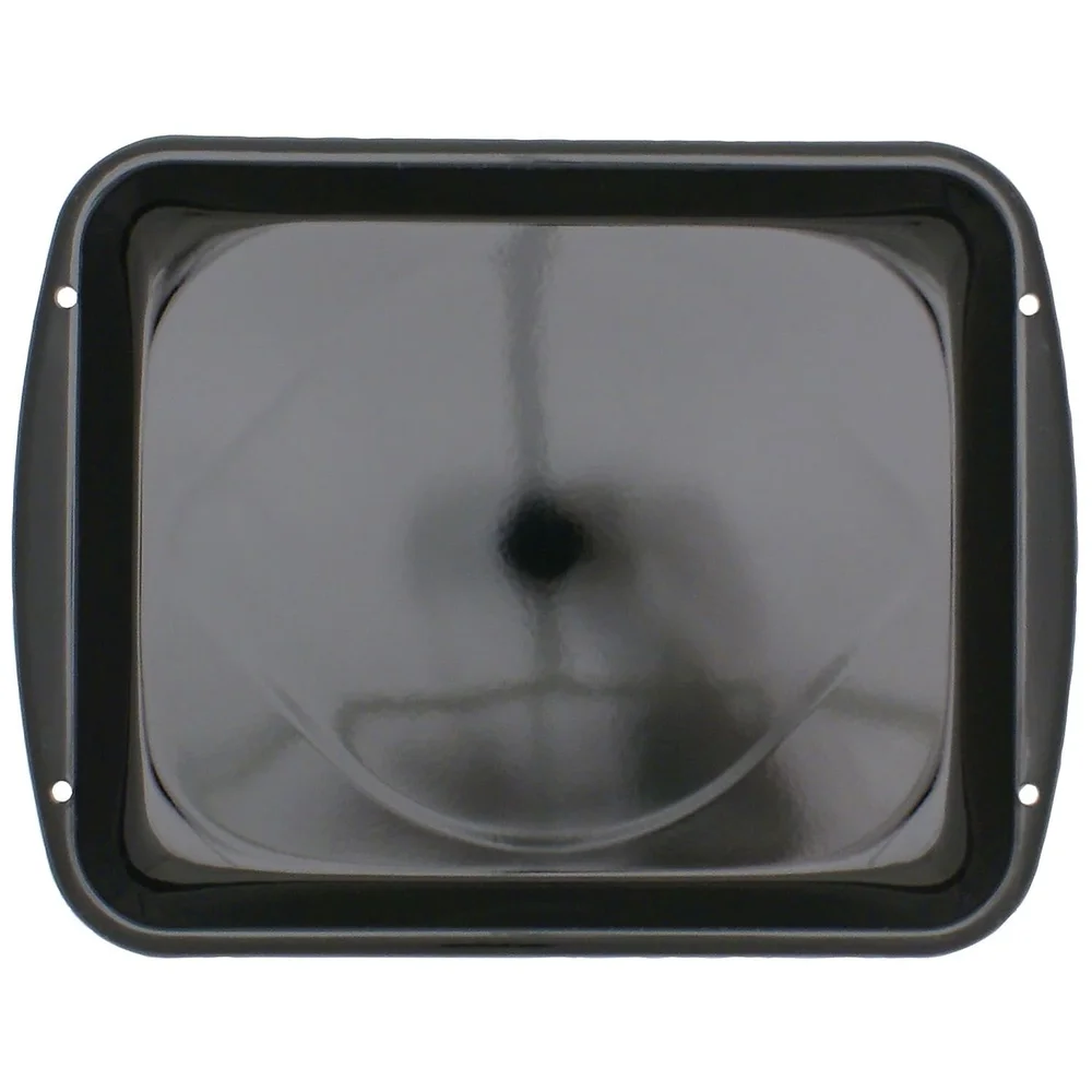 مقلاة شواء كروم شديدة التحمل، قاعدة من البورسلين الأسود، مقلاة لاحم كاملة الحجم، فرن غير لاصق، آمنة وسهلة التنظيف، أداة طبخ متينة