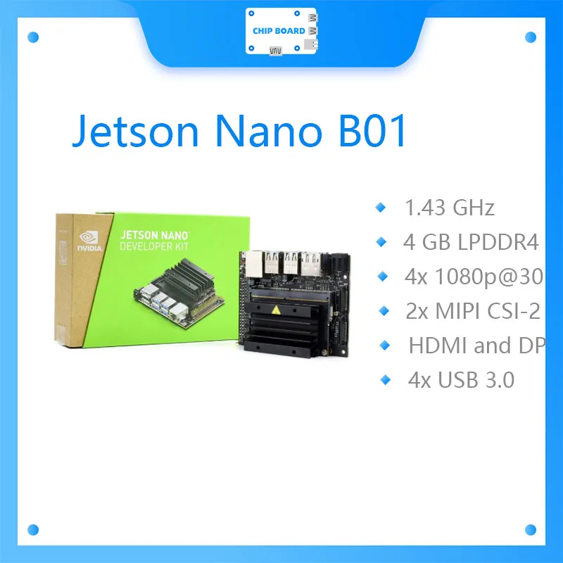 Jetson Nano B01 Developer Kit Upgraded 2-Lanes CSI Jetson Nano 4G