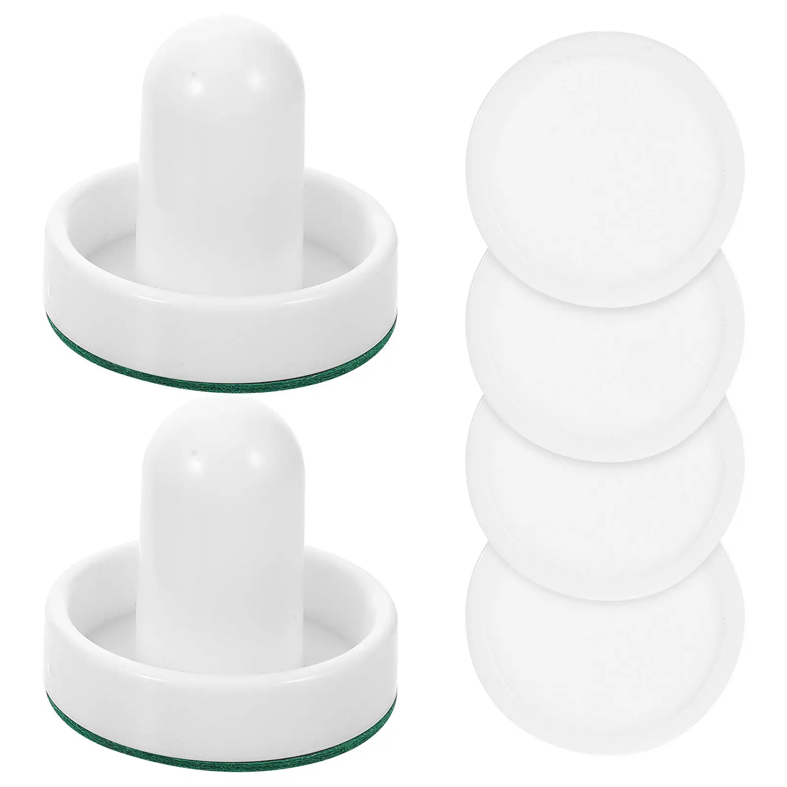 

Набор аксессуаров для аэрохоккея: прочные шайбы, толкатели и слайдеры для соревновательной игры в помещении, сменный комплект