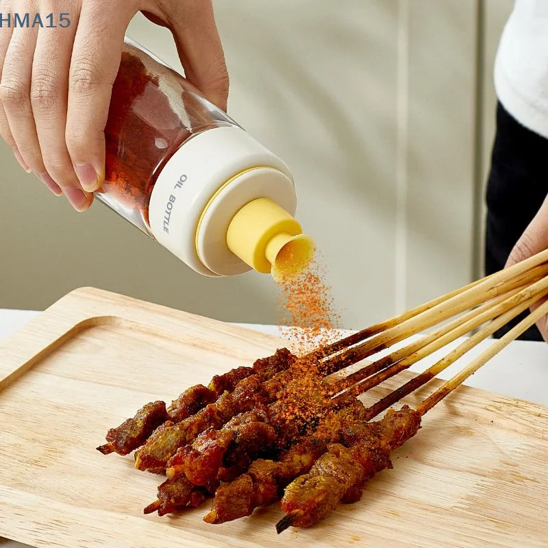 【YA】2026 New Household Kitchen Soybean Vinegar Spice Bottle Glass Leakproof Aroma Spice Wine Dedicated Non-Hanging