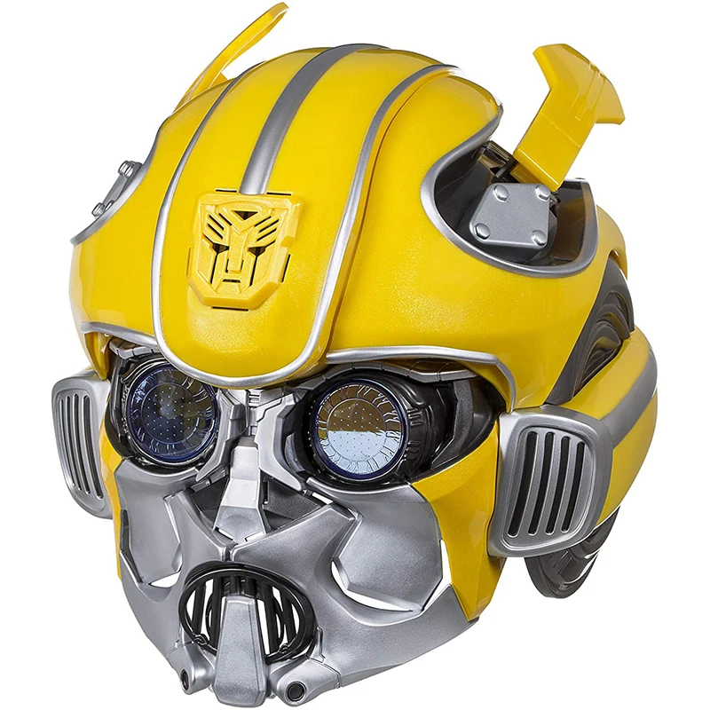 Hasbro Transformers Bumblebee TRA MV6 Helmet Movie Series Bumblebee Can Wear Helmet Role Play Props Collection Hobby Boy Gift