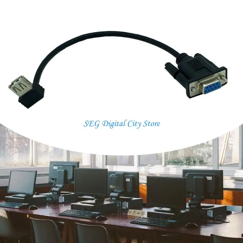 U75B hohe Leistungen RS232 DB9 FEMPANISIERUNG UND USB-SERIAL-KABEL-ADAPTER FÜR EINFACHE SERIAL VERBINDUNG USB-Power-Design