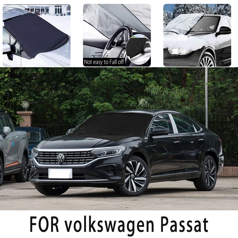 

Carsnow cover front coverfor Passat snowprotection heat insulation shade Sunscreen wind Frost prevention car accessories