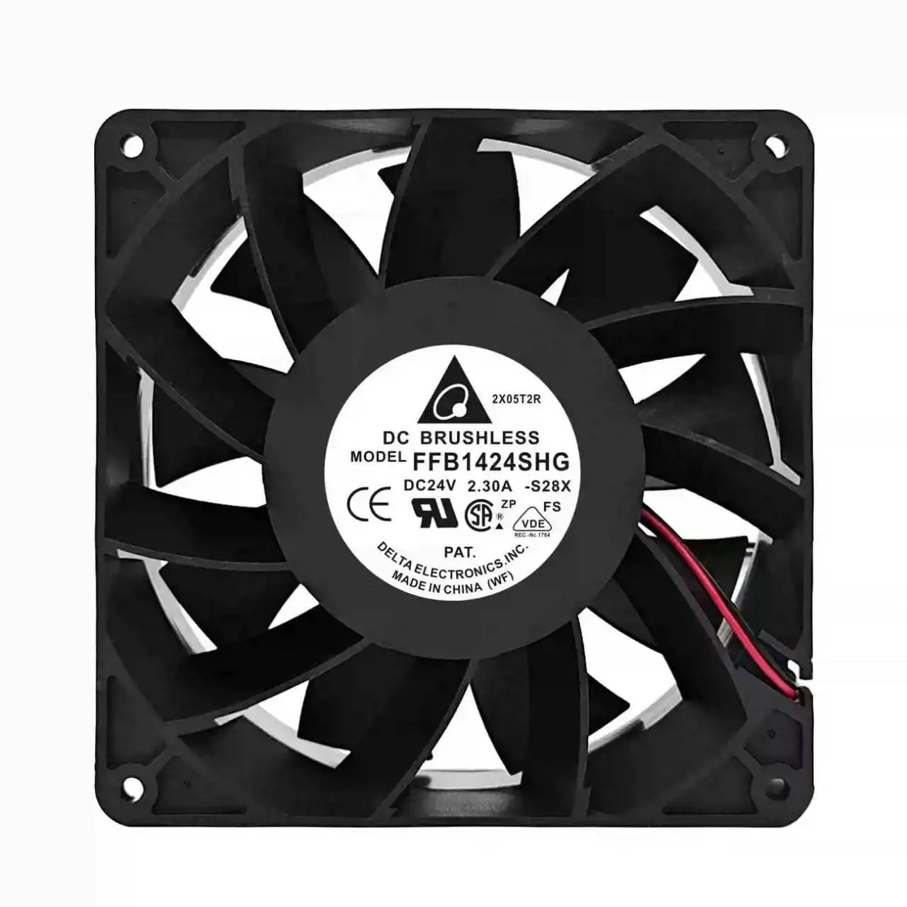 オリジナルデルタ-ffb1424shg-dc-24v-230a-14051-140x140x51mm-強風産業用インバーターキャビネット冷却ファン