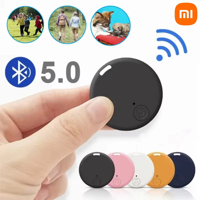 Xiaomi Bluetooth GPS 5.0 Dispositivi anti-smarrimento Pet Borsa per bambini Localizzatore di portafogli Monitoraggio per IOS Android Smart Finder