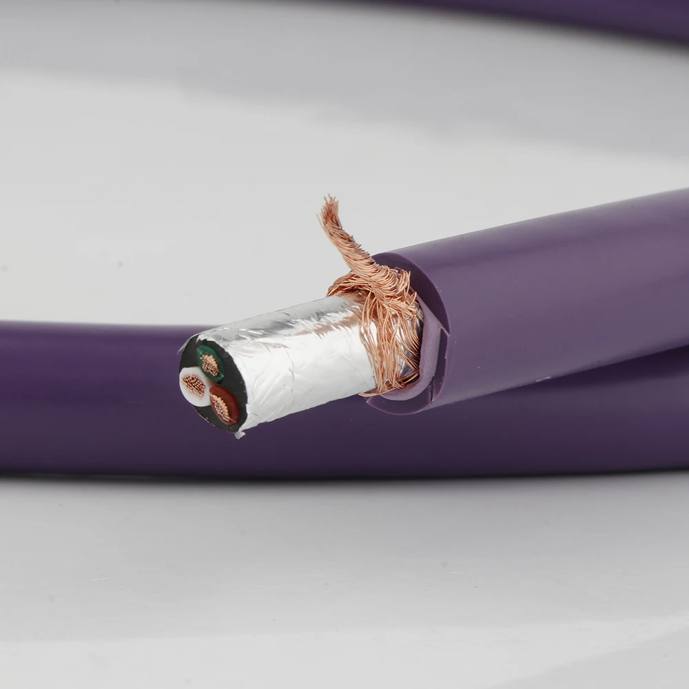 手作りのオーディオ電源ケーブル、occ銅編組、オーディオ電源コード、ハイエンド、AC、DIY用バルクワイヤー