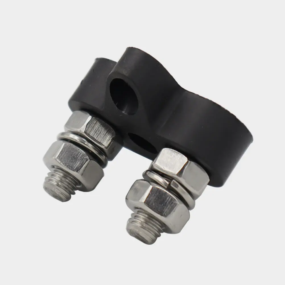 

2Pcs Power Distribution Block Terminal Bus Bar for Yacht Rv Car 48V M8 Junction Post Terminal Strip Bus Bar