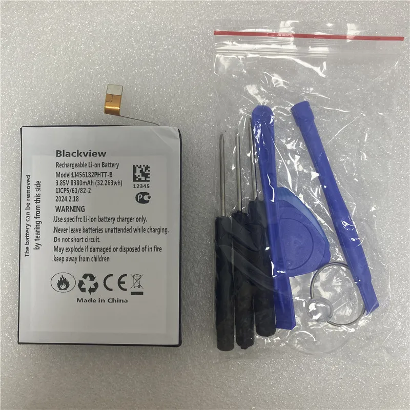 In Stock New production date for Blackview BV8800 battery 8380mAh Long Standby Time for Blackview BV8800 Battery