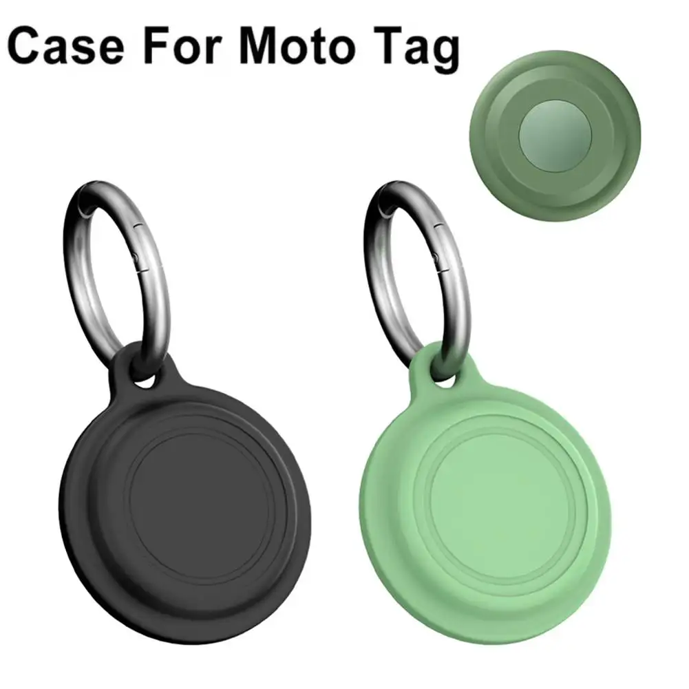 Porte-clés en Silicone pour Motorola Moto, étui d'étiquette, housse de protection, support de traqueur intelligent étanche, accessoires, étuis pour porte-clés Porte-clés en Silicone pour Motorola Moto, étui d'étiquette, housse de protection, support de traqueur intelligent étanche, accessoires, étuis pour porte-clés
