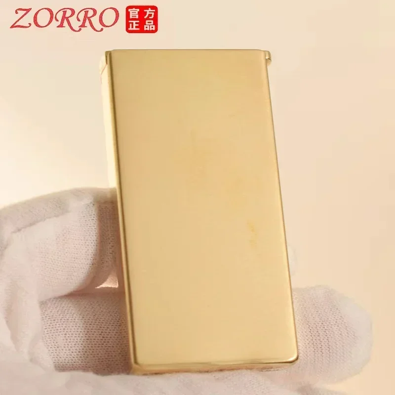 ZORRO Metal Creative Elevator Kerosene Lighter Classic Grinding Wheel Ignition Limited Quantity Laser Carving Collection Lighter