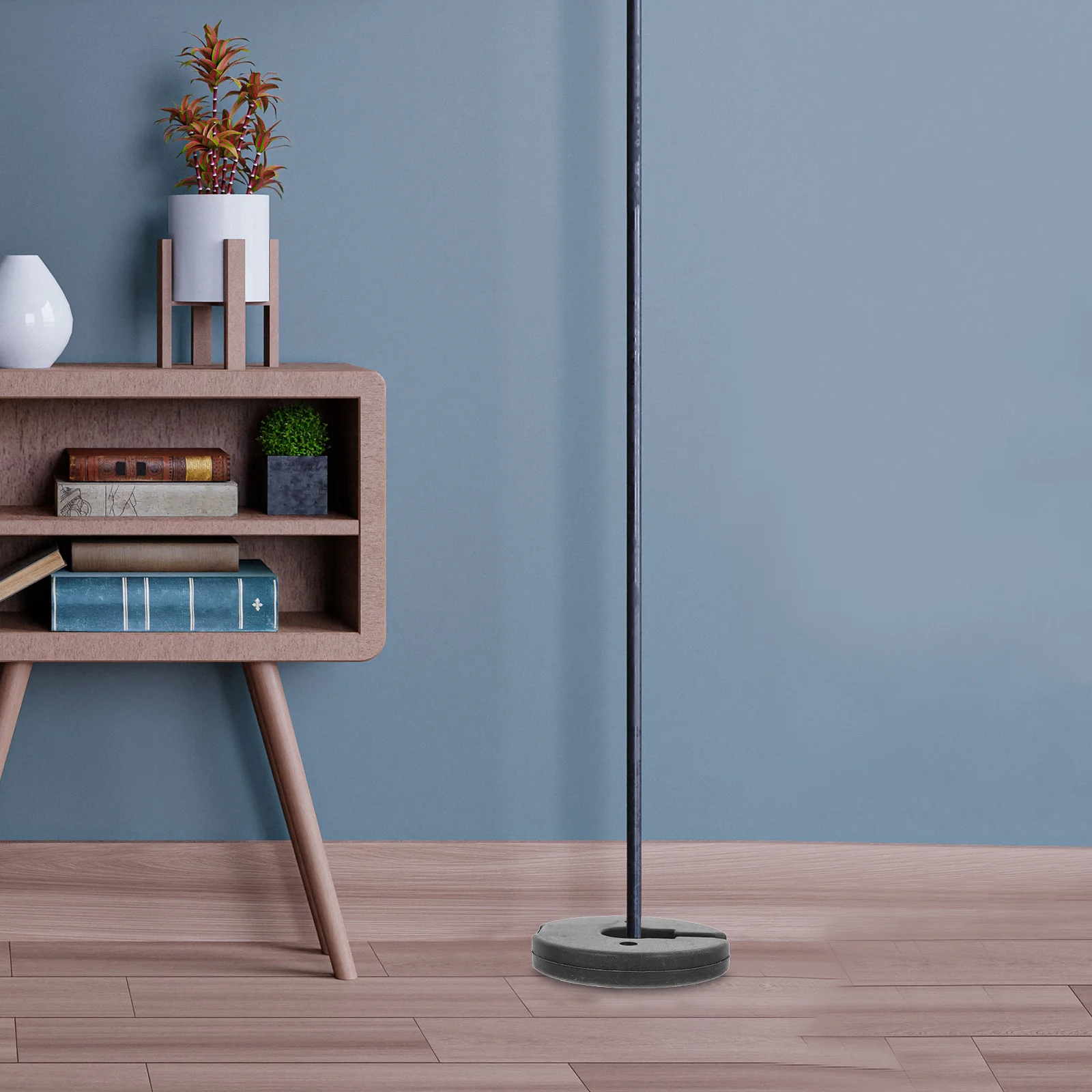 

Floor Lamp Base Weighted Iron Heavy Duty Replacement Stand DIY Lamp Accessory Stable Holder Floor Light Stand