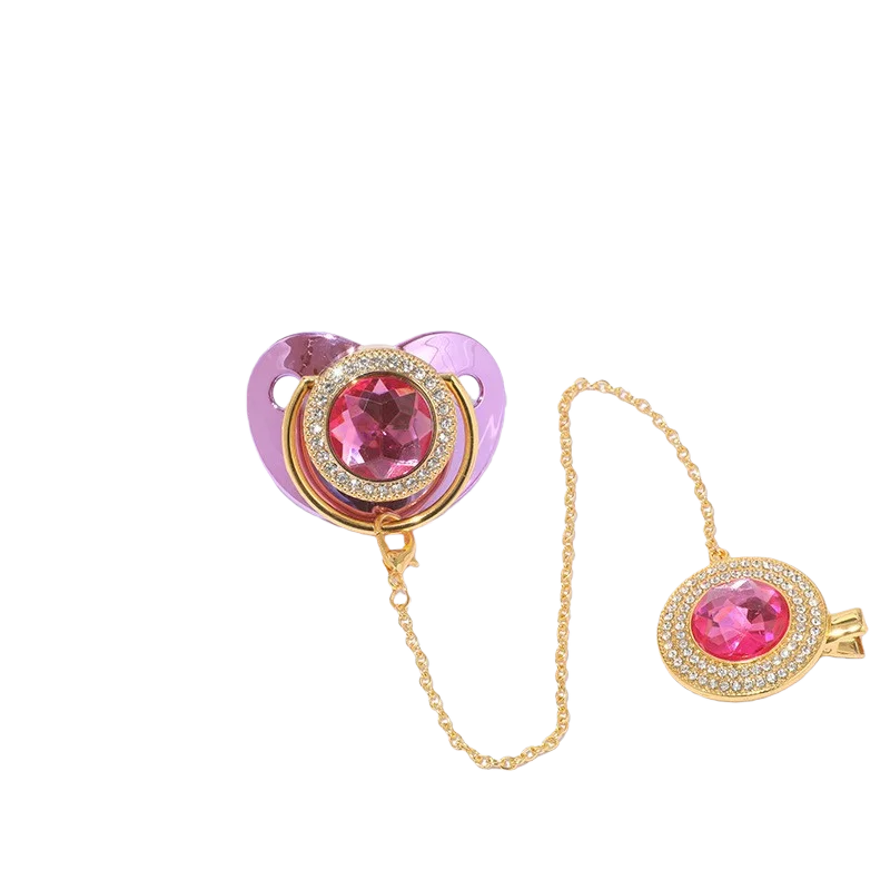 

Соска-пустышка для новорожденных 0-8 месяцев, держатель для соски, милый аксессуар для малышей, подарок для новорожденных, игрушка для кормления и развития моторики рта.