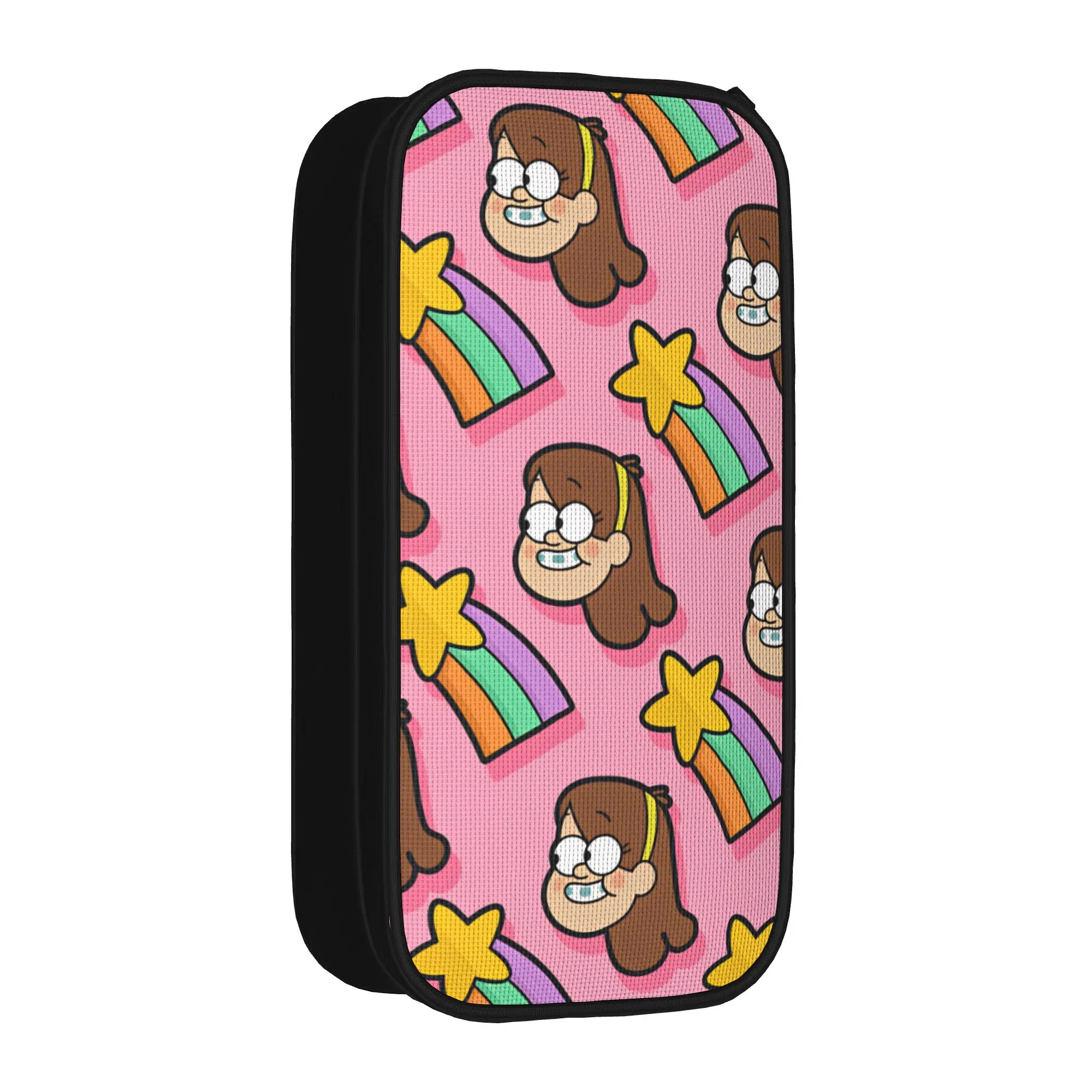 Mabel Pencil Case G-Gravity Falls Girls Boys Lovely Pencil Box Design School Pencil Cases Supplies Gift Idea