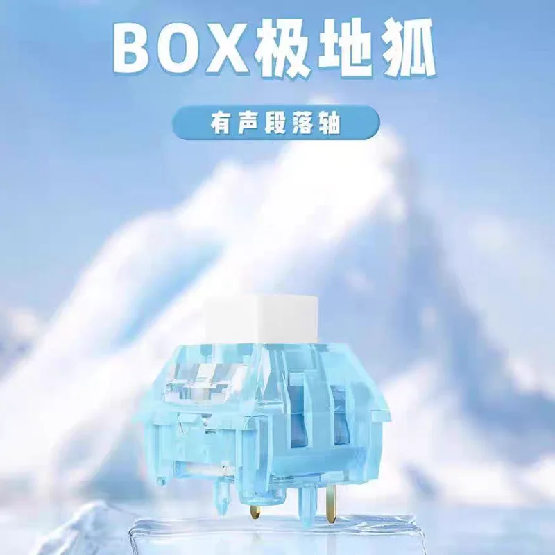 

Kailh BOX Arctic Fox Switch 5-контактный тактильный переключатель с возможностью горячей замены на заказ DIY механические переключатели клавиатуры с высоким проникновением световод