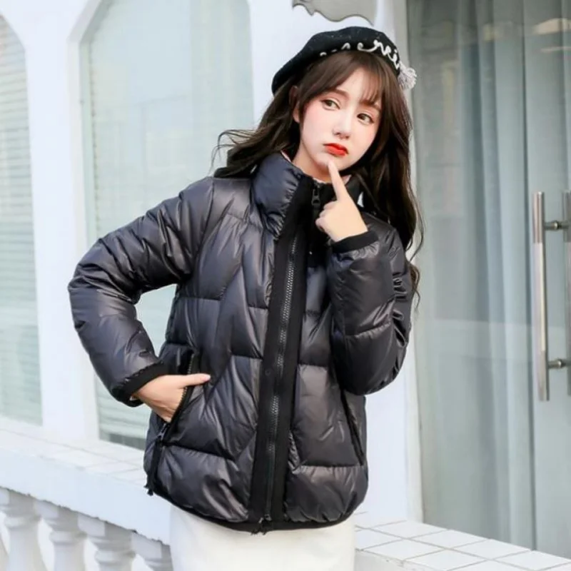 Imagem -04 - Jaqueta de Pato Quente para Baixo Feminina Puffer Cabolsas Naturais Cabolsa de Inverno Feminino Meia Estação Muito Quente Designer de Luxo Venda Frio 2023