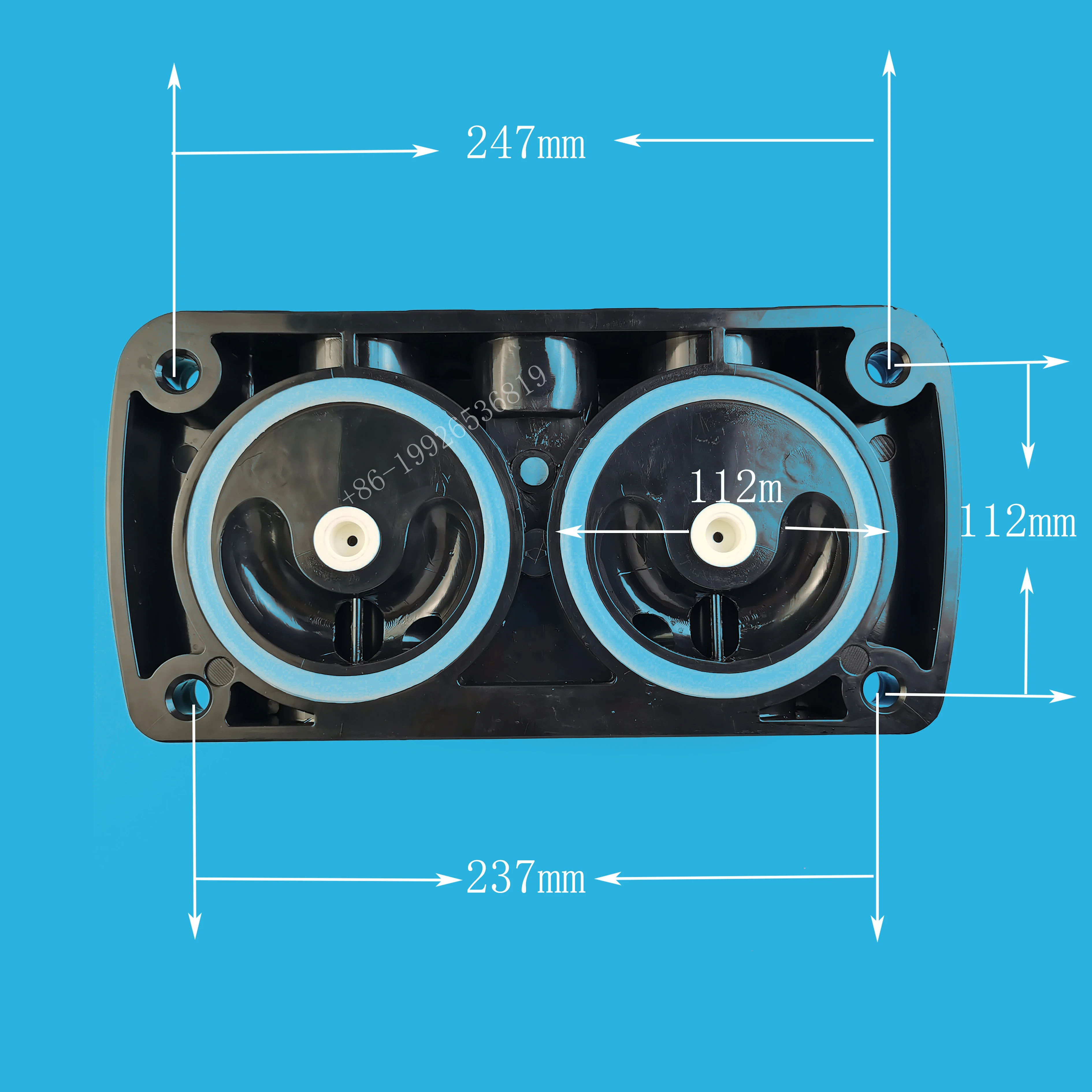 Ice Cream Maker Parts New Single Discharge Valve Set Accessories For Donper Brand Naked Panel Without Handles