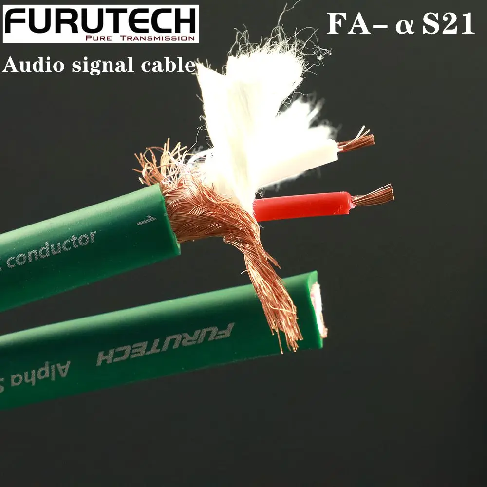 Furutech FA-αS21 Alpha OCC Bulk Audio Cable HiFi Speaker Amplifier Interconnect Wire DIY Audiophile Audio Connection Cord