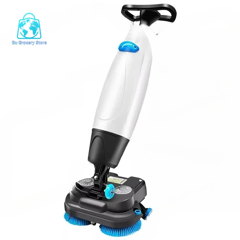 Cordless Automatic Floor Scrubber Battery Powerful Wet and Dry Cleaning Cleaner Mop Household Industry Sweeper Cleaner