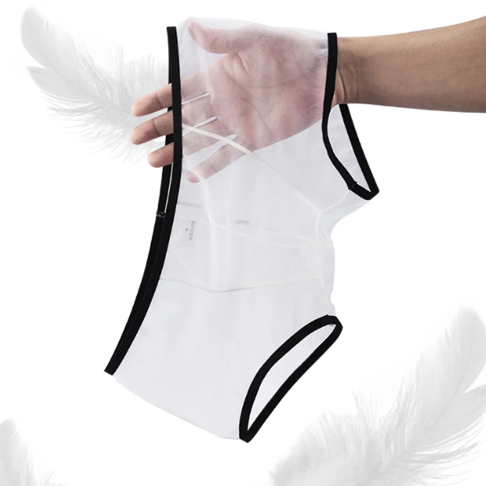 

Underwears Briefs, Undies Men Underwear Sporty Mesh See Through Briefs Low Rise Shorts Underwear For Men