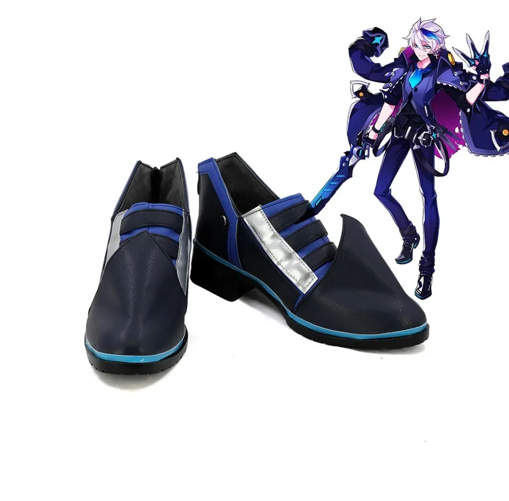 ELSWORD Dreadlord Cosplay Shoes Custom Made Flat Shoes