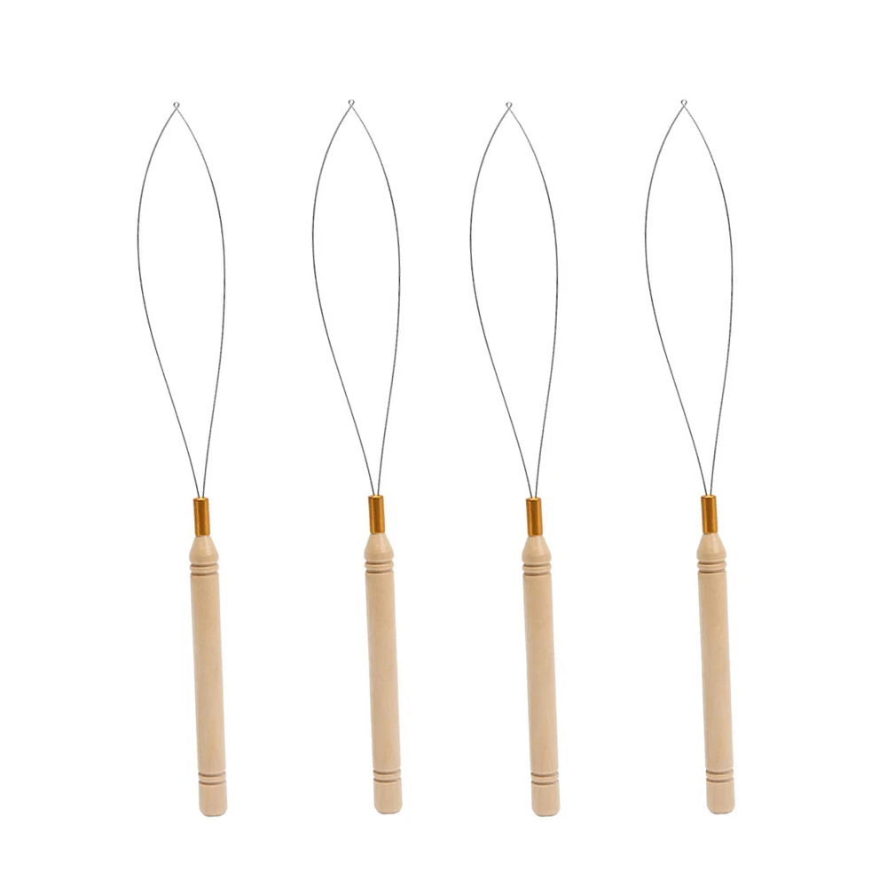 

Micro Rings Loop Tool with Pulling Needle for Hair Extensions Compatible with Hair Pliers Beads for Feather Extension Styling