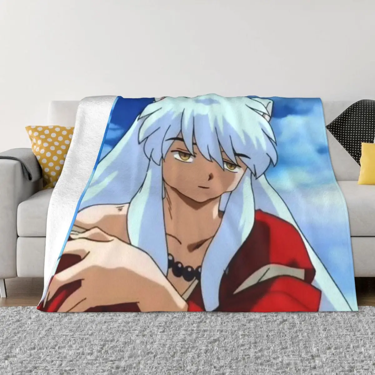 

InuYasha 00704, теплое одеяло, пляжное одеяло, одеяло для дивана-кровати, одеяла на зиму, пледы