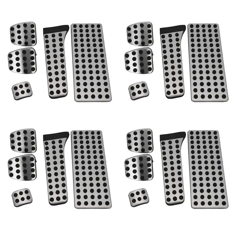 AASS-20PC Car Pedal Cover Accessories With Footrest For Mercedes Benz W203 W222 W213 W205 W204 W211 W212 W210 X204 W218