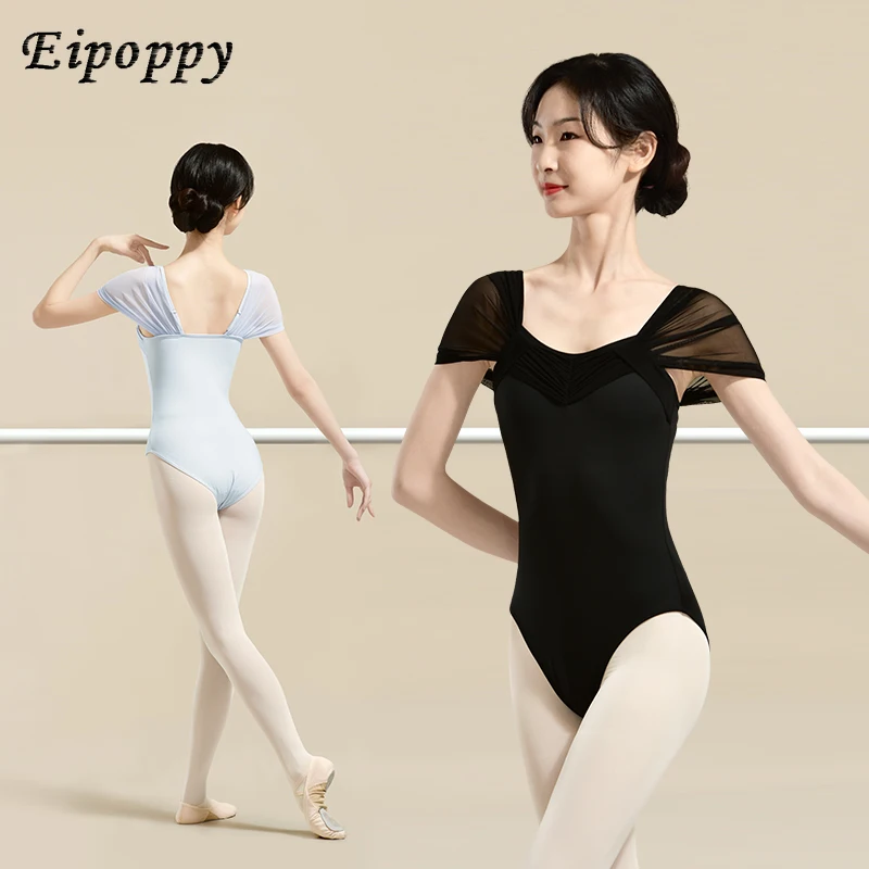 Leotardos de Ballet para mujer, camisola ajustable, monos de baile elegantes para adultos, leotardos de gimnasia, leotardos de baile de Ballet