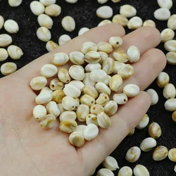 Odd-shaped Imitation Seashell Rounds Beads Loose For Jewelry Making Findings DIY Pendants Necklaces Bracelets Accessories 8.5MM