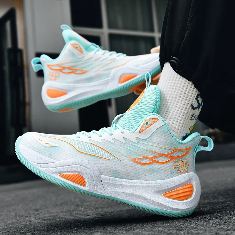Teen Match Pro Basket Boots Luxury Sneakers Men Autumn Male Basketball Shoes Breathable High-top Sports Field Training Sneakers