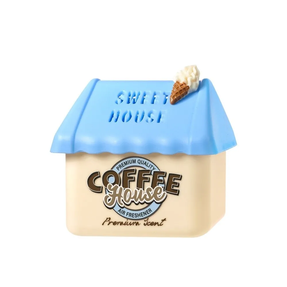 Creative Ice Cream Hut Aromatherapy Cream Long-lasting Purify Air Air Freshener Deodorization Car Fragrance Ornaments